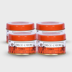 Vela con aroma canela