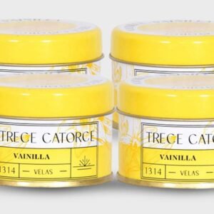 Vela con aroma vainilla