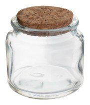 Envase de vidrio corcho 90 gr