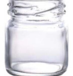Envase de vidrio redondo 50 gr
